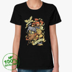 Женская футболка органик