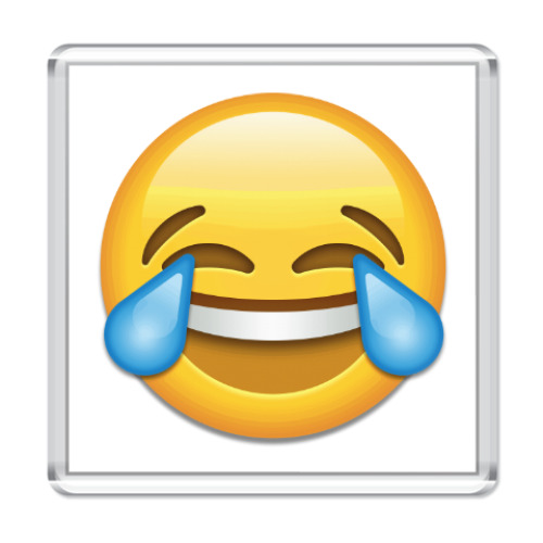 Магнит Emoji Смайл: Слезы Радости