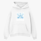 Толстовка худи оверсайз