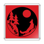 Магнит 6.5 x 6.5 см Forks,WA