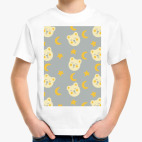 милые мишки спят, звезды, луна