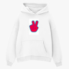 Толстовка худи оверсайз