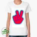 Женская футболка органик