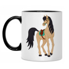 Кружка двухцветная