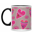 Кружка двухцветная