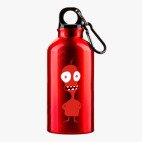 Металлическая бутылка 400 мл UV-DTF