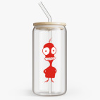 Банка с бамбуковой крышкой