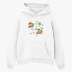 Толстовка худи оверсайз