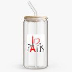 Банка с бамбуковой крышкой