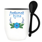 Кружка с ложкой