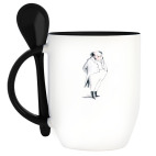 Кружка с ложкой