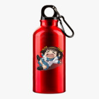 Металлическая бутылка 400 мл UV-DTF