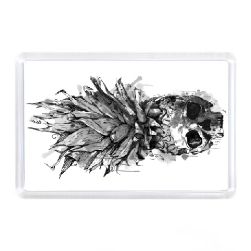 Магнит с принтом Череп