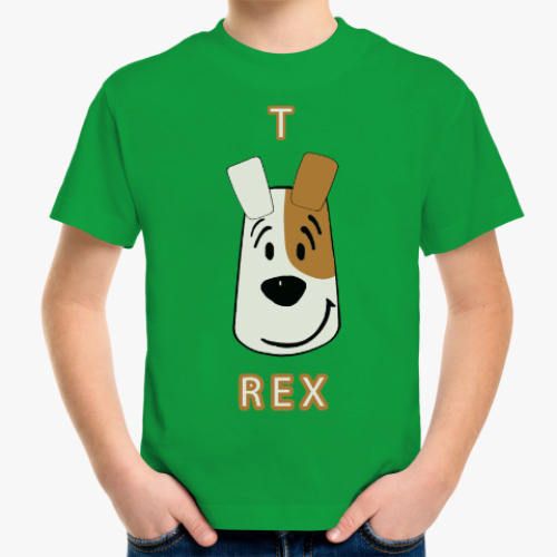 Детская футболка Т-Рекс