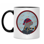 Кружка двухцветная