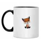 Кружка двухцветная