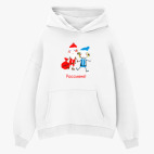 Толстовка худи оверсайз