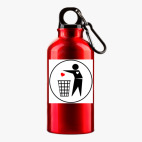 Металлическая бутылка 400 мл UV-DTF