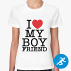 Женская спортивная футболка