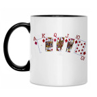 Кружка двухцветная