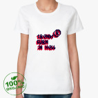 Женская футболка органик