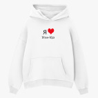 Толстовка худи оверсайз