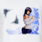 Женская футболка, белая