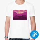 Мужская спортивная футболка