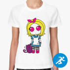 Женская спортивная футболка