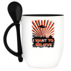 Кружка с ложкой