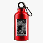 Металлическая бутылка 400 мл UV-DTF