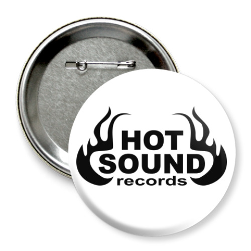 Значок 75мм  HoT Sound
