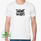 Мужская футболка органик