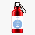 Металлическая бутылка 400 мл UV-DTF