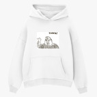 Толстовка худи оверсайз