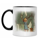 Кружка двухцветная