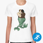 Женская спортивная футболка