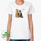 Женская футболка органик