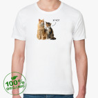 Мужская футболка органик