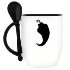 Кружка с ложкой