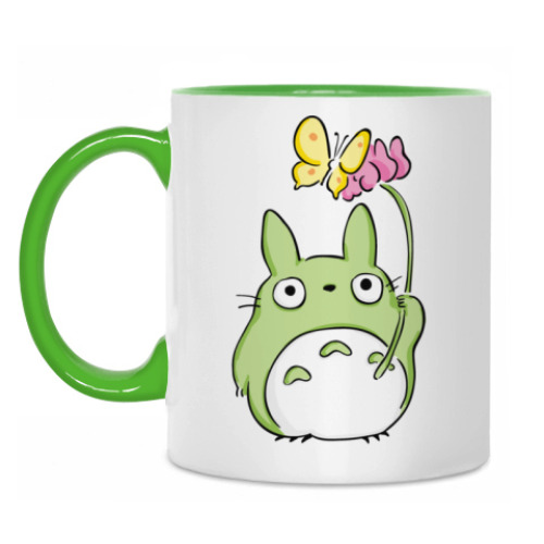 Кружка с принтом Тоторо