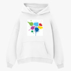 Толстовка худи оверсайз