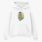 Толстовка худи оверсайз