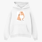 Толстовка худи оверсайз