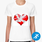 Женская спортивная футболка