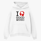 Толстовка худи оверсайз