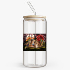 Банка с бамбуковой крышкой