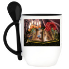 Кружка с ложкой