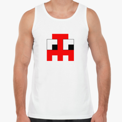 Майка с принтом  «Привидение»