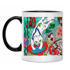 Кружка двухцветная